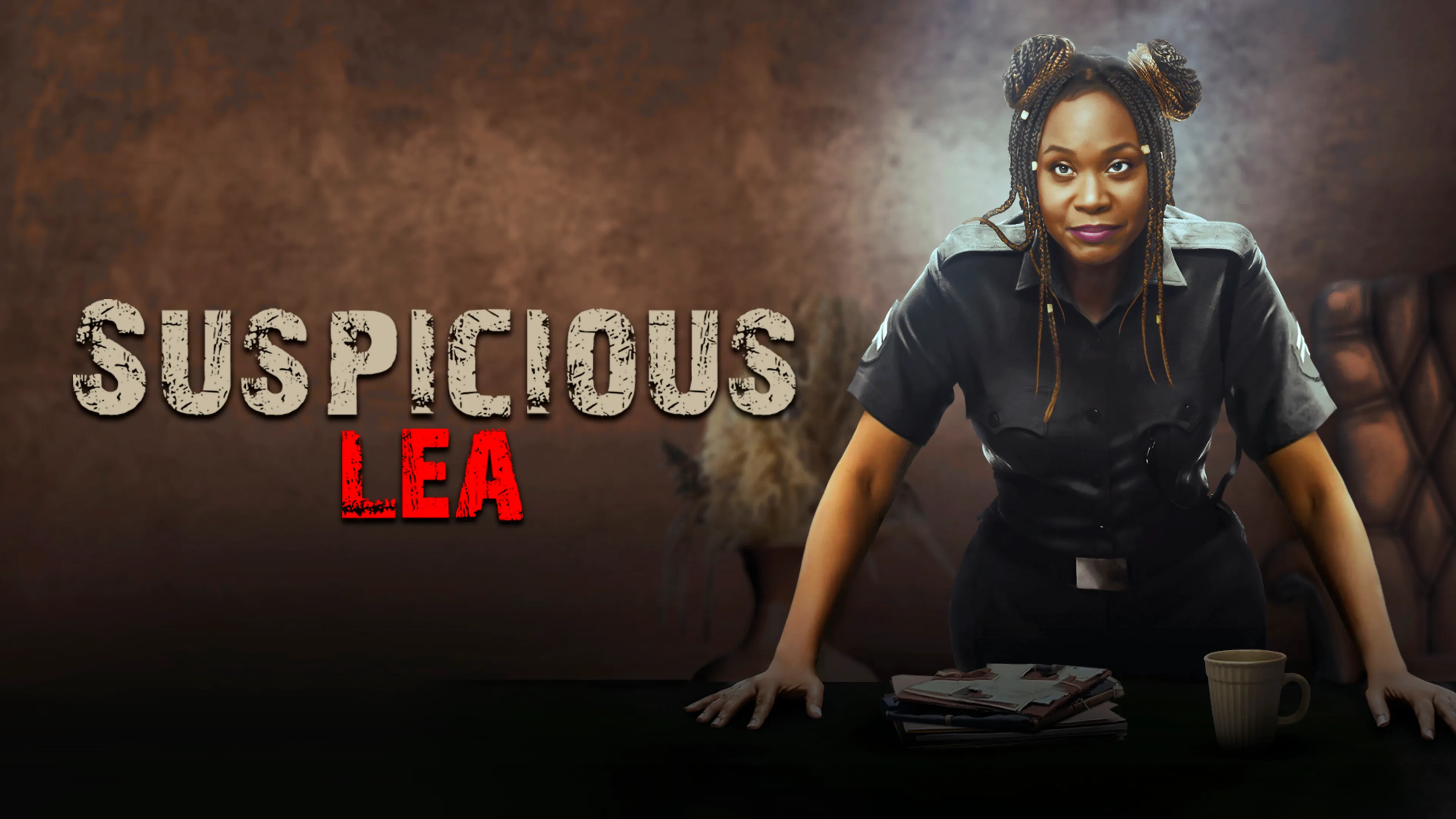 Suspicious Lea poster